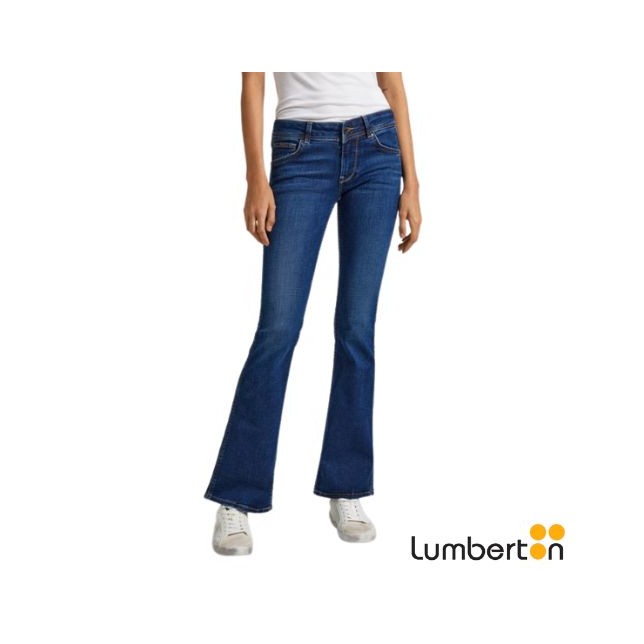 Tejano Azul Acampanado Azul Oscuro96XW50