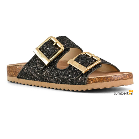 Sandalia Marron con...