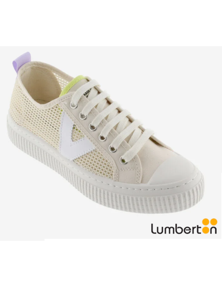 Zapato Blanco + V naranja1126210 VICTORIA