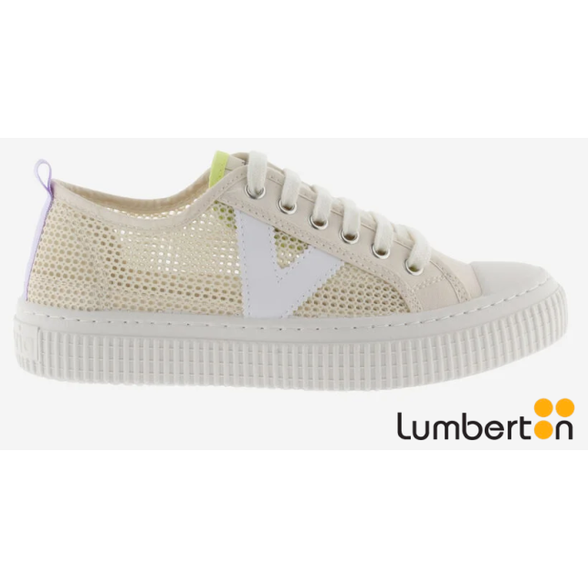 Zapato Blanco + V naranja1126210...