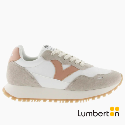 Zapato Blanco+V rosa...
