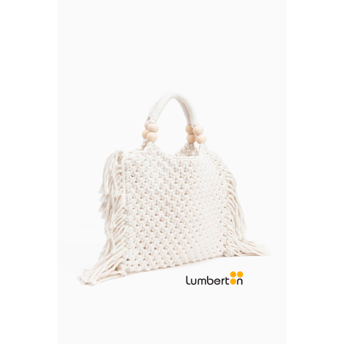 Bolso croché flecos bolas... 2
