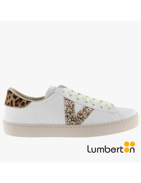 Zapato Blanco + V Plateada1126209 VICTORIA