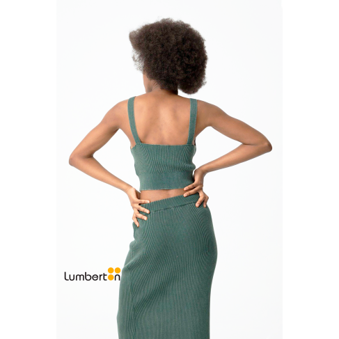 Top de punto "color verde... 2