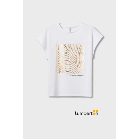 Camiseta algodón blanca... 2