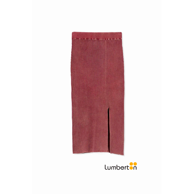 Falda punto tipo "tubo" color vino... Falda punto tipo "tubo" color vino...