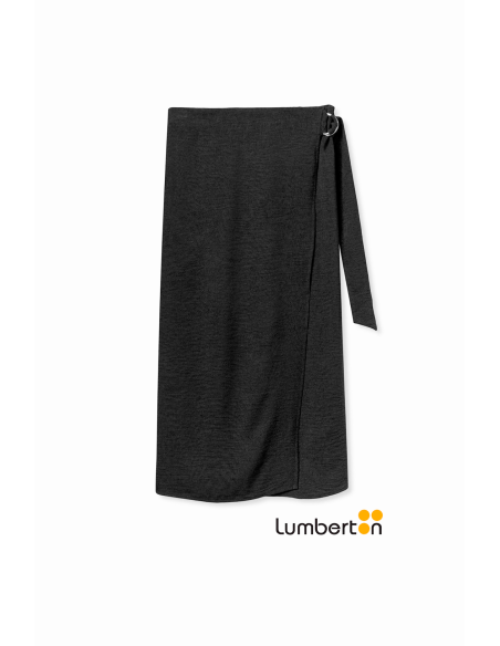 Falda midi apertura lateral GREENYN