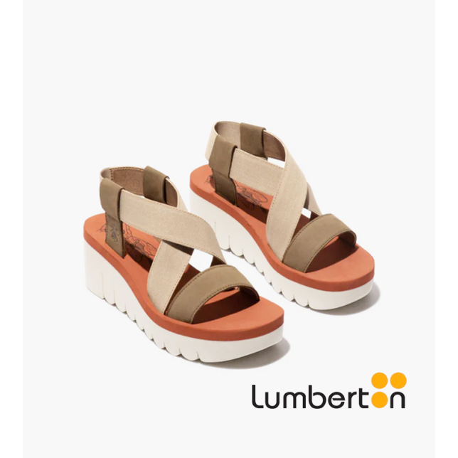 Sandalia beige y kaki tiras elásticas... Sandalia beige y kaki tiras elásticas...