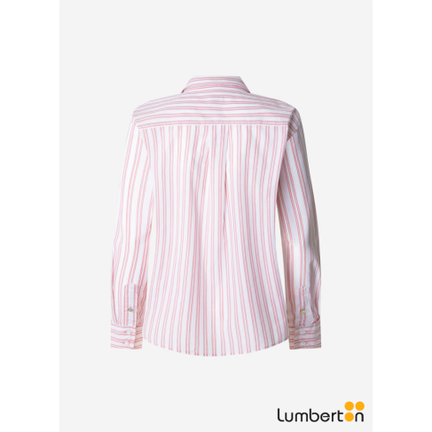 Camisa blanca rayas finas... 2