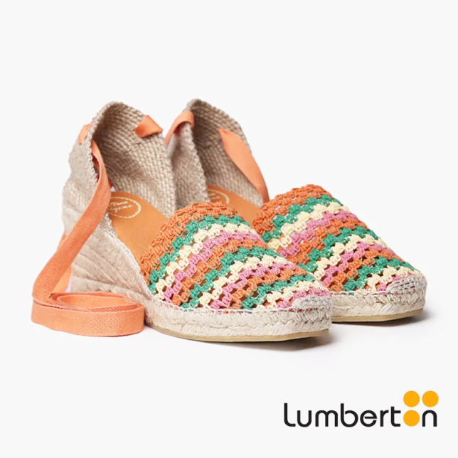 Sandalia de cuña multicolor GEORGI Sandalia de cuña multicolor GEORGI