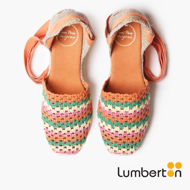 Sandalia de cuña multicolor GEORGI Sandalia de cuña multicolor GEORGI