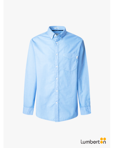 Camisa básica azul claroARNOLDA