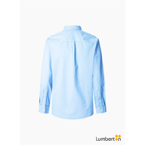 Camisa básica azul... 2