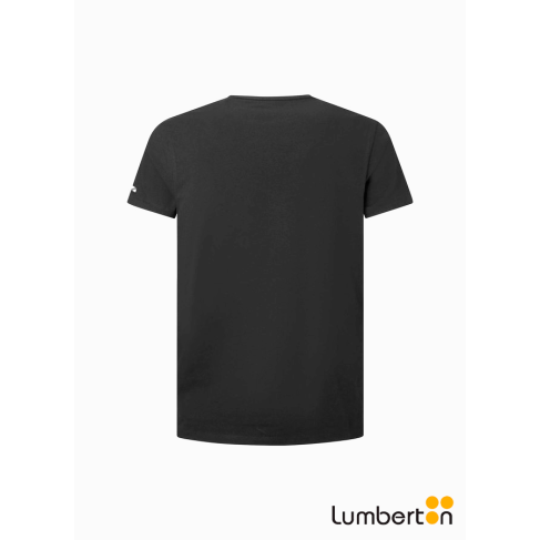 Camiseta básica negra logo... 2