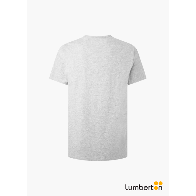 Camiseta básica + logo pequeño al...