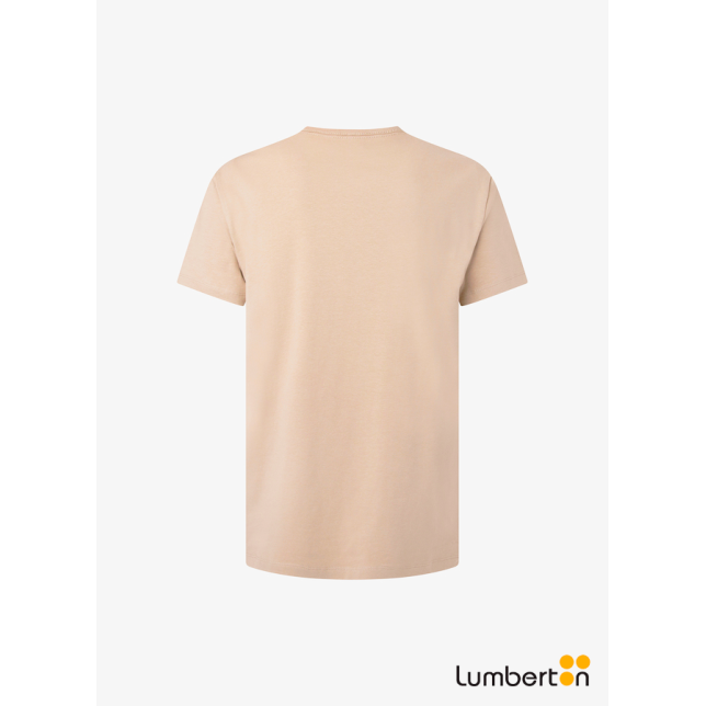 Camiseta básica + logo pequeño al...