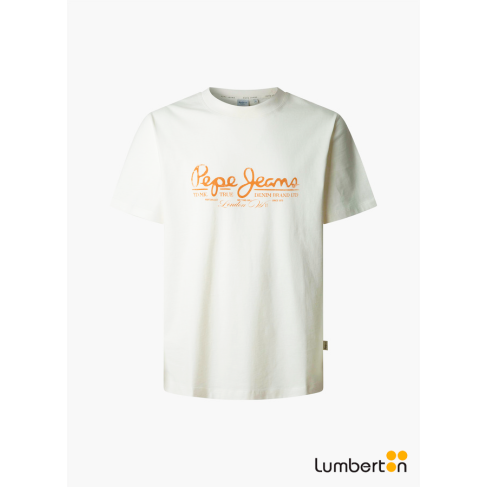 Camiseta blanca + logo...