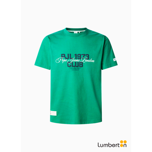Camiseta verde...