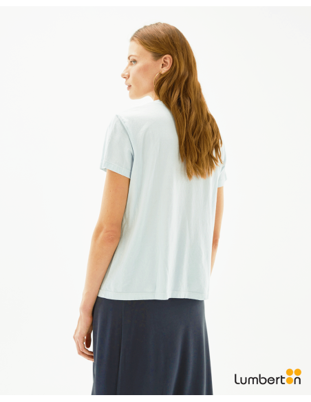 Camiseta print Horticural club Azul claroCT399