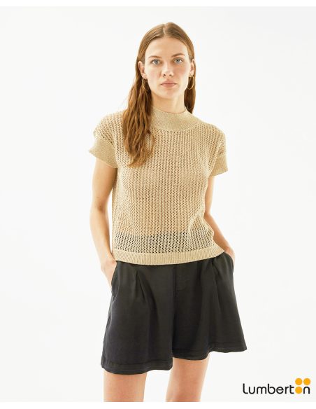 Jersei de lurex calado OroJE302