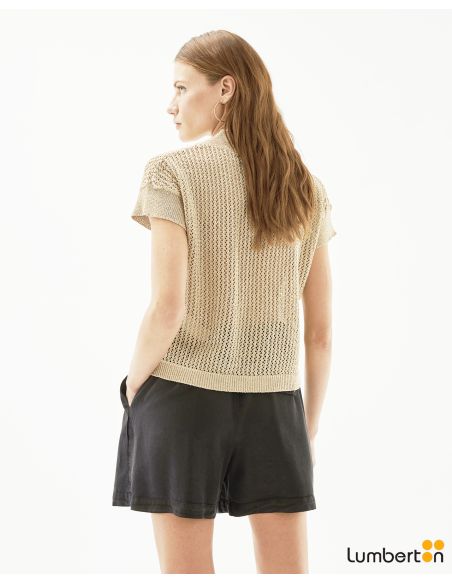 Jersei de lurex calado OroJE302