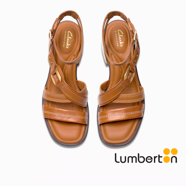 Tacones tiras marrones MORWYN