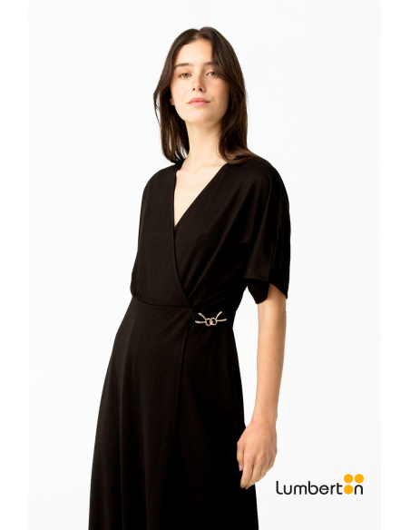 Mono vestido detalle dorado MELANYN