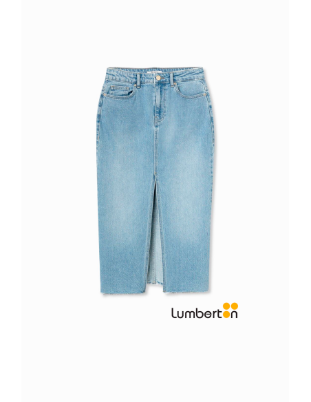 Falda tejana midi STEFA