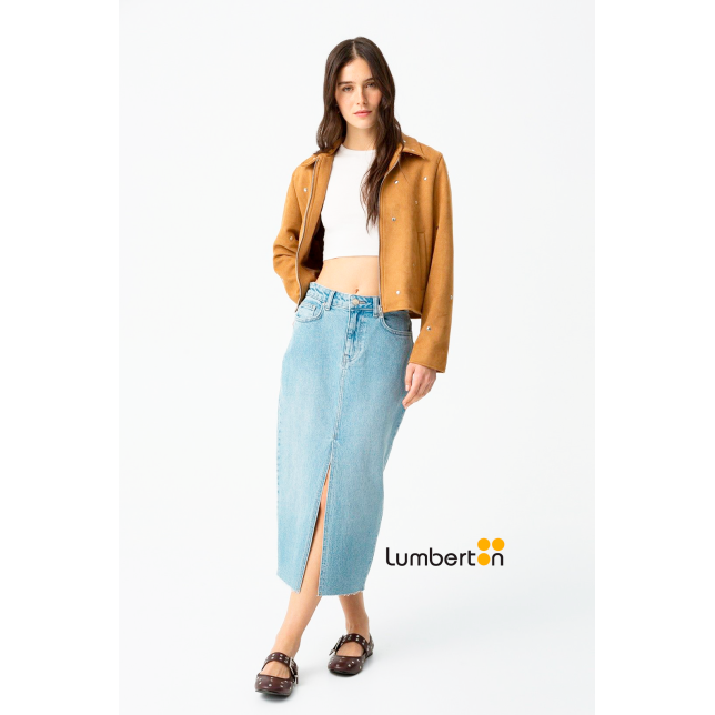 Falda tejana midi STEFA Falda tejana midi STEFA