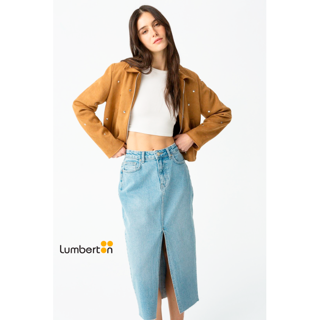 Falda tejana midi STEFA Falda tejana midi STEFA