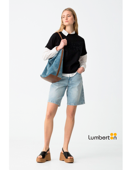 Tejano short desgastado DOJA