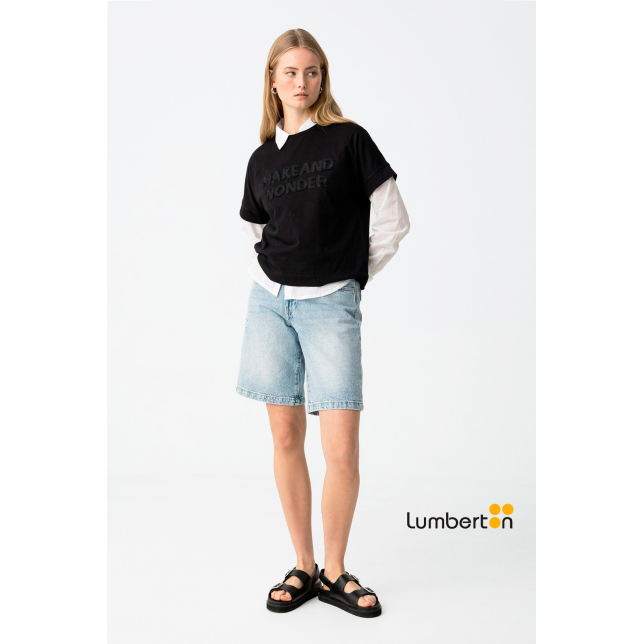 Tejano short desgastado DOJA