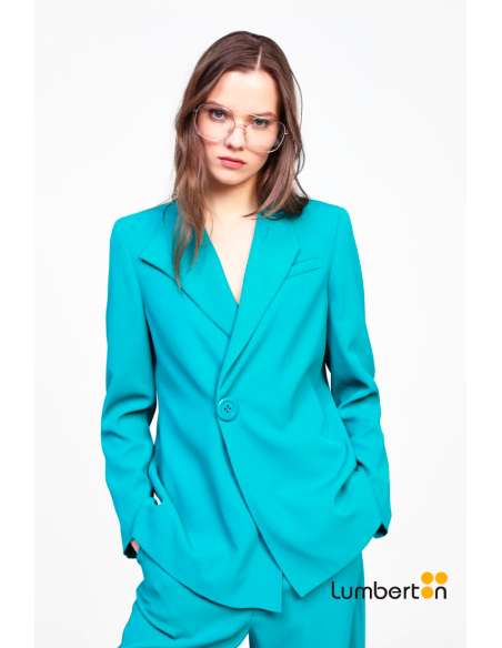 Americana azul petroleo GIACCAP