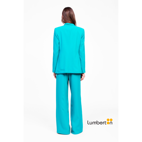 Pantalón azul petroleo... 2