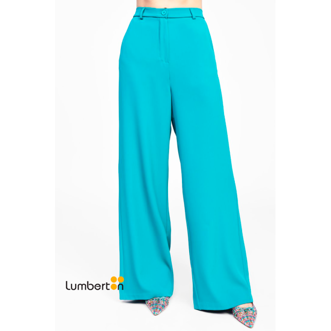 Pantalón azul petroleo ancho PANTALP