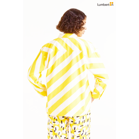 Camisa rayas amarilla40116 2