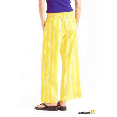 Pantalón rayas amarilla40126 2