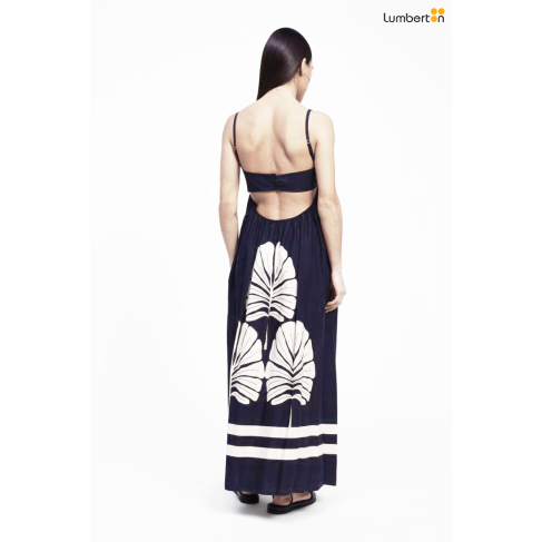 Vestido largo palmeras008AB 2