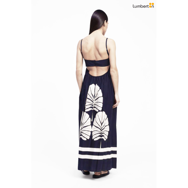 Vestido largo palmeras008AB Vestido largo palmeras008AB