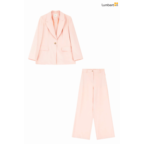 Traje chaqueta Rosa paloJRUAR