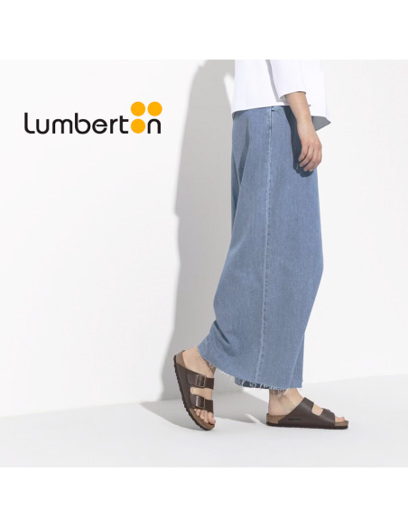 Sandalia marrón oscuro con hebilla ARIZONAD