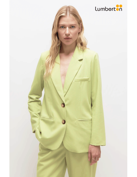 Blazer de traje verde11250