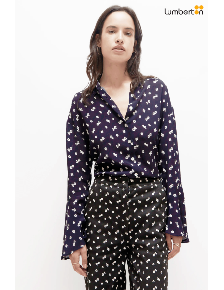 Camiseta estampado floral Linum41202