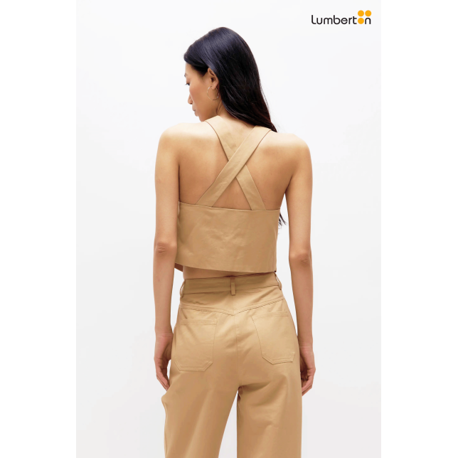 Chaleco corto espalnda cruzada...