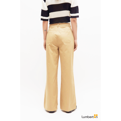 Pantalón recto con... 2