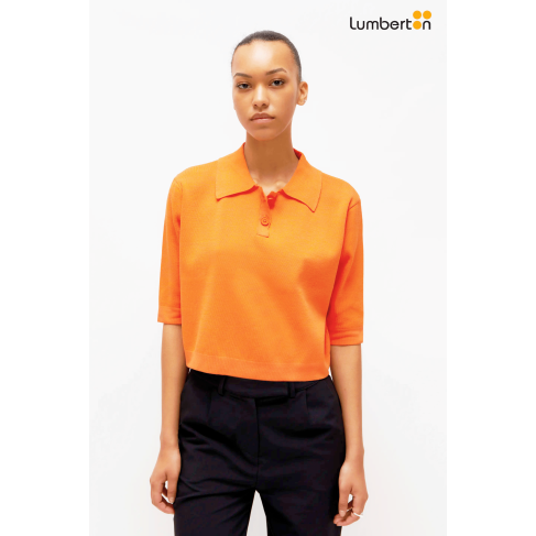 Jersei de punto manga corta...