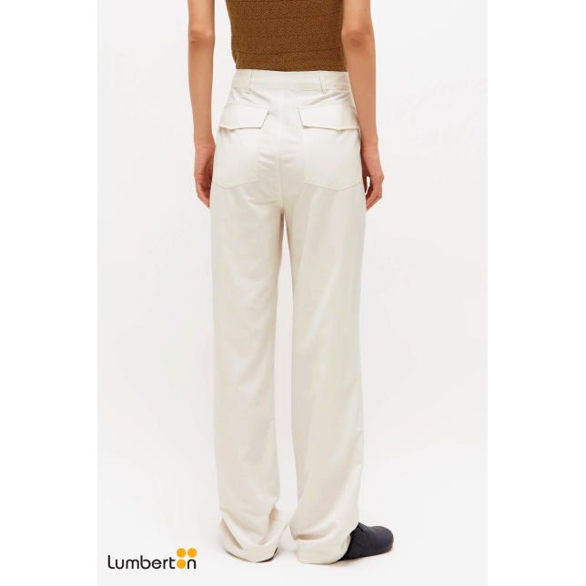 Paltalón recto traje blanco11204 Paltalón recto traje blanco11204