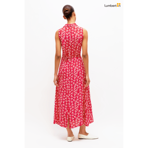Vestido largo estampado... 2
