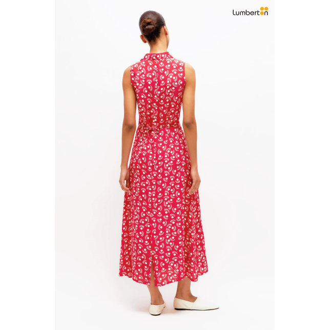 Vestido largo estampado Mars Red41232 Vestido largo estampado Mars Red41232