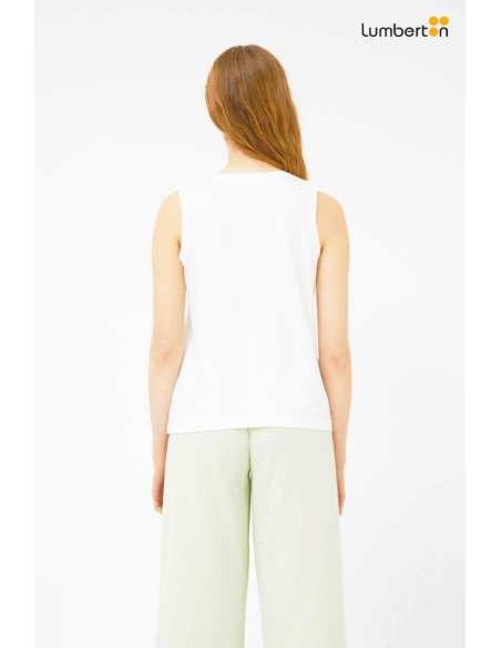 Camiseta sin mangas print estrella42113